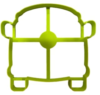 Ausstechform für Lieferwagen/Bus, Frontansicht (10,2 cm)