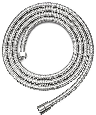 Nes Home 2M Stainless Steel Double Lock Shower Hose