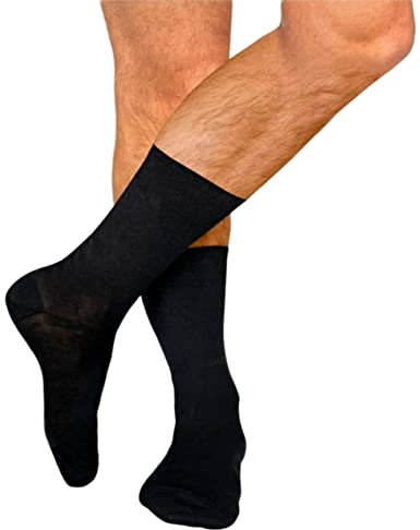 SalGiu Calze Uomo Filo di Scozia (6 paia) Corte Eleganti Colorate (42/44, 6 paia (Ass Blu, Nero, Grigio))