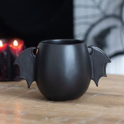 Tech Island Coffee Mug, Bat Wings Rounded Mug, Tea Cups, Tea Mugs, Prefect Presents for Birthday, Christmas, New Year, Gift Card Packaging, Dishwasher Safe