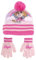 Paw Patrol Unisex Kids Mütze und Handschuhe Set, Rosa, Estándar
