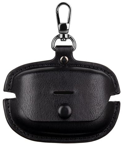 HuiYouMY 1Pcs hülle Compatible with Sony WF 1000XM5,hülle PU Leather stoßfest Compatible with Sony WF 1000XM5 schutzhülle handyhülle Tasche case Black