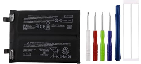 Swark BM58 Batterie compatible avec Xiaomi 11T Pro avec outils