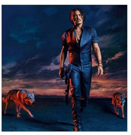 FrySky Schauspieler Johnny Depp Poster 21 Leinwand Poster Schlafzimmer Dekor Sport Landschaft Büro Zimmer Dekor Geschenk ungerahmt 30 x 30 cm