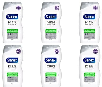 Gel douche de la marque Sanex idéal pour l'université, les adultes