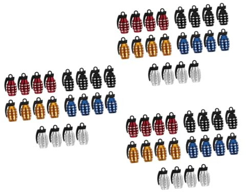 OUNONA 60stücke Ventilkappen Für Auto Und Robuste Und Praktische Reifenventil-Kappen Und Installieren Und Sicher Gegen Schmutz Und Leckagen