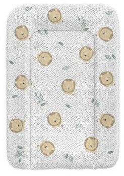 Baby Wickelauflage Löwenjunges 70 x 50 cm - Waschbare Wickelunterlage für Unterwegs - Wickelauflage Zubehör - Wickelauflagen Bezüge - Wickeltischauflage Wickelaufsatz Wickeltasche