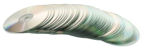 jojofuny 50pcs Hand Decorated Discs Bird CD Discs Discarded CD Discs Reflective CD Discs DIY Household CD Discs Creative CD Discs DIY CD Discs Craft Material CD Discs DIY Decor