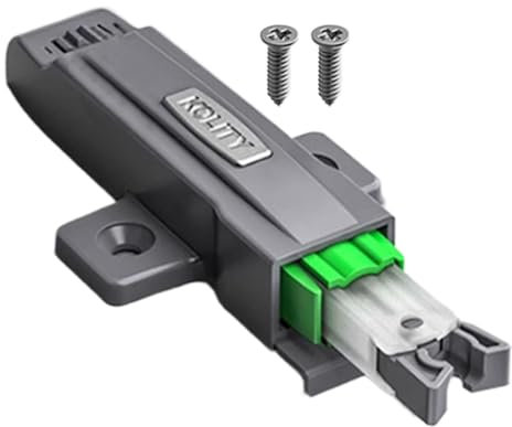 Türriegel mit Touch-Entriegelung – Schieberiegel für Schrank, Schieber, zum Öffnen des Touchscreens | Schubladenschloss, Türriegel, Schrankbeschläge, für Schrank, Kleiderschrank