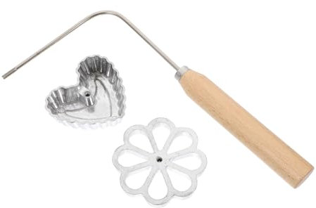 Cabilock 1 Satz Kuchenlöffel Mit Antihaftbeschichtung Ofen Schmuck Waffeleisen Acetat Besteck Handhaben Kocher Fondantformen Nicht Plätzchen Kochgeschirr Künstlich Werkzeug Hölzern