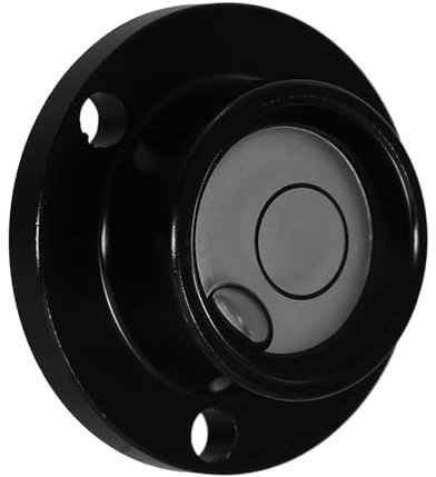 Hemobllo Präzisionswasserwaage Mini-wasserwaage Runde Wasserwaage Wasserwaagen-werkzeug Nivellierwerkzeug Taschenwasserwaage Abs-material Tragbare Wasserwaage Hochpräzise Messung Anwendung