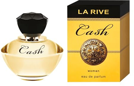 LA RIVE Cash Parfüm Frauen Damen Eau de Parfum für Damen, 90 ml – Fruchtig-blumiger Damenduft mit Jasmin, Himbeere & Amber – Elegantes Parfum für Frauen Damenduft Frauenduft
