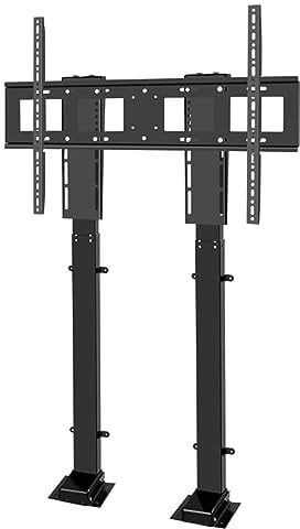 ApuaVireo&Co Elektrischer Teleskop-TV-Lift mit automatischer Anhebung, for 55-120-Zoll-Fernseher, höhenverstellbarer TV-Ständer und Wandhalterung, mit Fernbedienung