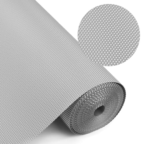 YuLiMirich Lådmatta 50 cm x 500 cm, halkfri matta, lådmatta, skåpfolie, skåppapper, tvättbar, icke-klibbiga kökslådor för köksskåp