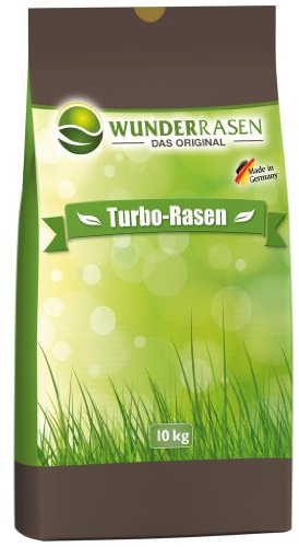 HEGA Rasensaat Wunderrasen Rasensaat 10kg | Grassamen | Rasensamen 10kg | Premium Rasensaat | Rasensaat Wunderrasen | Rasensaatgut | Rasensaat Wunder | Wunderrasen