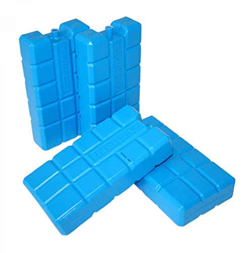 ToCi 4 x XXL Kühlakku je 750 ml – Wiederverwendbare Kühlelemente für Kühltasche & Kühlbox - Iceakkus mit langer Kühlleistung - Kühlpads lebensmittelecht & zertifiziert - Made in EU
