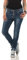 10118 fashion4young Knackige Damen Jeans Röhrenjeans Hose Boyfriend Style Damenjeans Streetstyle, Blau, XL