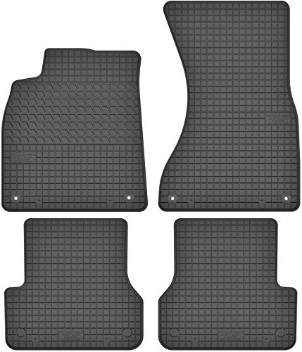Gummimatten Gummi Fußmatten Satz für Audi A6 C7 (ab 2011) / A7 C7 (2011-2018)