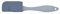 Fackelmann 670440 Mini spatule à pâtisserie, racloir en silicone, spatule pour pâtisserie et cuisine, Plastique, Silicone, Bleu, 19 x 3,4 x 1 cm