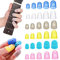 duoyif Fingerschutz Aus Silikon, Fingerschutz Für Gitarre, Fingerschutz, Gitarren Finger Cots, Fingerkappen Für Gitarre Bass Ukulele Daumenklavier Lesen Sticken Fingerschutz, 5 Größe, 30 Stück