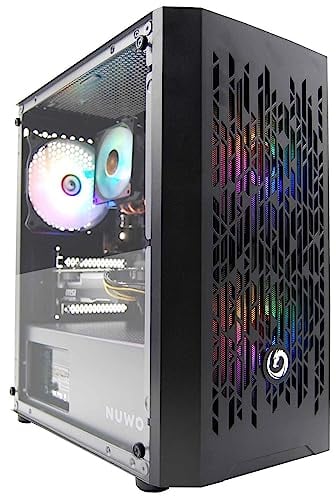 EXTREMEBIT Pc Fisso Gaming Intel Core i5 Ram 8Gb SSD 480Gb Nvidia GeForce GT1030 2Gb GDDR5 Windows 10 Pro
