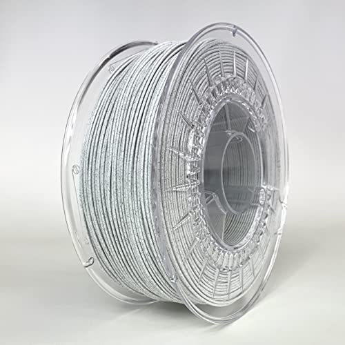 Devil Design | Filament | PLA Marble light - Marmor hell | 1.75 | 1kG | für Anfänger und Fortgeschrittene | Top Haftung | wenig Stringing | leicht zu drucken | verzugsarm und geruchslos