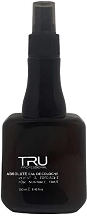 TRU Barbers Eau De Cologne After Shave Spray 250ml ABSOLUTE - Langanhaltender Duft, Premium Herrenpflege, Beruhigende Pflege nach der Rasur
