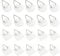 MBUYGYUO 20 Piece Set Adhesive Vertical Plate Holders for Wall Invisible Adhesive Plate Hanger Self Adhesive Plate Hangers Used for Wall Hanging Panel Pendants Panel Painting Art Decoration