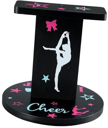 F Fityle Cheerleading Balance Verbesserung der Balance Stabilität Kompakt bequeme Accessoire -Ausrüstung Balance Board für Sportfrauen