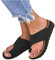 Sandale Orthopedique Femme pour Hallux Valgus Confortable Mules Plateforme Pantoufles Compensées Chaussons d'été Chaussures de Plage Ventes Flash de Printemps Été Sandales Compensées Orthopédique