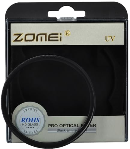 Filtro UV da 72 mm per fotocamera Nikon, Sony, Olympus, Pentax, Tamron, Sigma e altre fotocamere DSLR