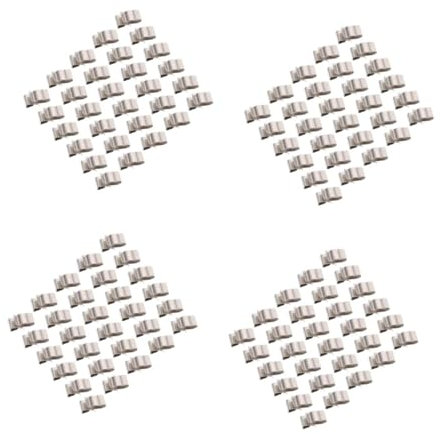 Cabilock 4 Sätze Kabelklemmen für Solarpanel Kabelmanagement Einfache Installation Langlebig Korrosionsbeständig für Photovoltaikanwendungen