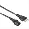 HAMA Cavo alimentazione spina Italiana/IEC 60320 C13 F (VDE), 1,5 metri, nero, 1 stella