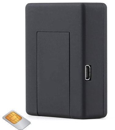 Micro Espion GSM avec Indication d'alimentation par SMS
