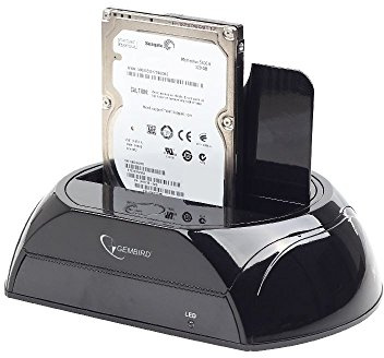 HDD docking station Gembird, For 2.5'' and 3.5'' SATA hard drives