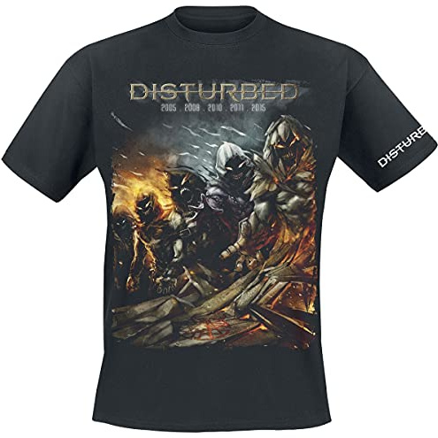 Disturbed Evolution - The Guy Männer T-Shirt schwarz Band-Merch, Bands M
