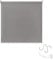 AUFUN Außenrollo Balkon Outdoor Rollo Wetterfest 140 x 140 cm Outdoorrollo Sonnenschutz Balkonrollo UV Schutz, Reflektierende Thermofunktion für Fenster & Türen, Grau