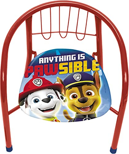 ARDITEX PW13031 Stuhl aus Metall, 35,5 x 30 x 33,5 cm, Nickelodeon-Patrol