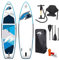 F2 Strato Combo 11'5 Aufblasbar Sup Board Stand up Paddle Komplette Packung 350x84x15cm mit Kajak Sitz und Doppelpaddel
