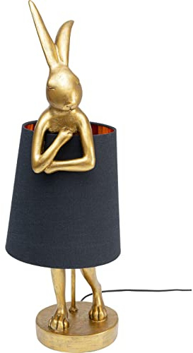 Tischleuchte Animal Rabbit Gold/Schwarz 68cm