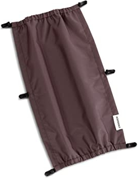 Croozer Unisex – Erwachsene Sun Cover Single Blossom Red Parasol, Rot, Einheitsgröße für alle