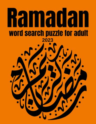 Ramadan Word Search Puzzle For Adults 2023: Large Print Word Search For Adults 2023,1000 Word Search Puzzles For Seniors And Adults, Fall Word Search Puzzle