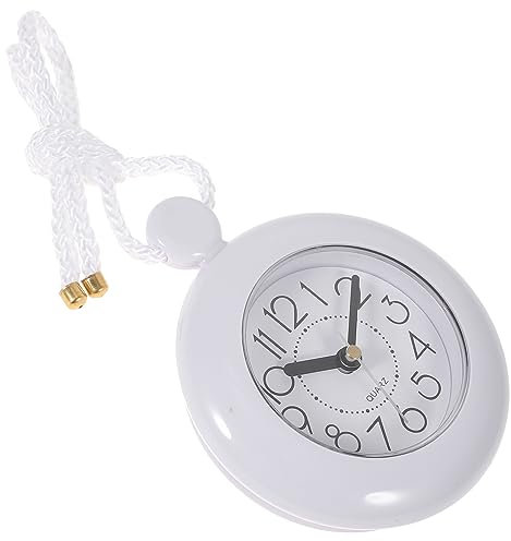 TOPPERFUN wasserdichte Badezimmer -Uhr Stilvolle Wanduhr Für Badezimmer Modernes Design Einfache Installation Für Dekorative Akzente Im Bad