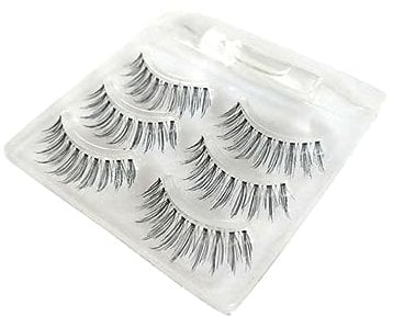 minkissy Pestañas Postizas Beyelian 3 Pares Con Pegamento Larga Duración Pestañas Naturales Estilo Elegante Adecuado Para Fiestas y Maquillaje
