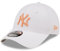 New Era Yankees - - Kappe Basecap Hut Cap - MLB Fan - Teamlogo NY - 9Forty verstellbar - weiß orange - One-Size