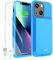 GIN FOXI Coque de batterie pour iPhone 13/13 Pro/14/14 Pro, étui de charge ultra fin, 7000 mAh, rechargeable, protection anti-chute, coque de chargeur étendue pour iPhone 13/13Pro/14/14 Pro (6,1