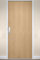 Briton 1438, Push Pad Operated Rim Latch, Reversible, Timber Doors, Steel, Doors, Silver (Metal Fixings)
