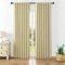 Joydeco Vorhänge mit Verdeckten Schlaufen 2er Set,H 240 x B 140 Beige Verdunkelung Blickdicht Lang Vorhang lärmschutz Stangendurchzug Gardinen Blackout Curtains Schlafzimmer Wohnzimmer