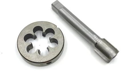 Gewindeschneider 1 Satz M33 x 1,5 mm metrisches HSS-Rechtsgewindebohrer-Gewinde for die Werkzeugbearbeitung