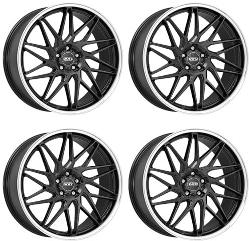 4x Dotz Felgen Tanaka dark 10.0Jx20 ET28 5x112 kompatibel mit Audi A4 A5 A6 A7 A8 Q3 Q4 Q5